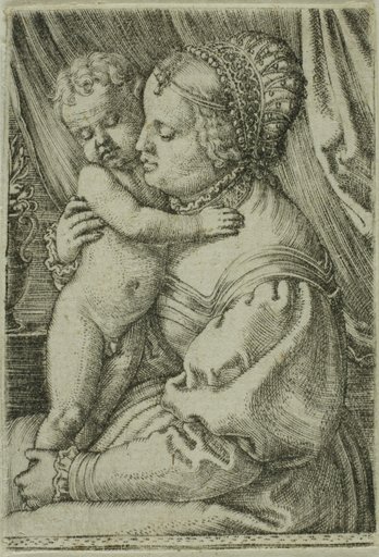 The Virgin with Child and Vase