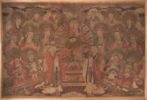 Ksitigarbha Bodhisattva with Assembly
