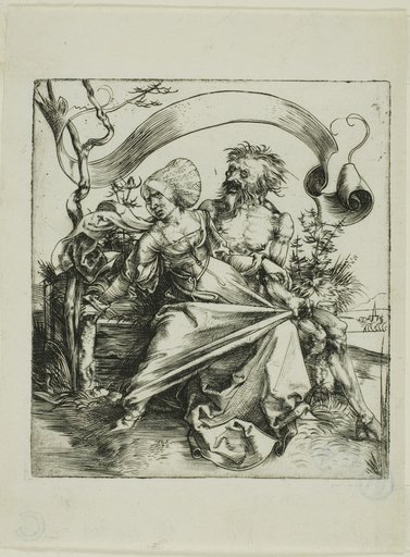 Young Woman Attacked by Death (The Ravisher)