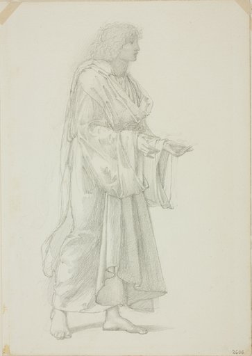 Draped Standing Male Figure