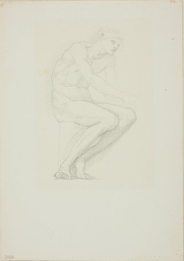 Seated Male Nude