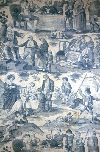 Shakespeare's Seven Ages (of Man) (Furnishing Fabric)