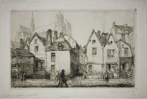 Old Houses, Amiens