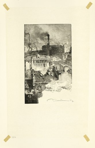 Quartier des Gobelins, plate 20 from Le Long de la Seine et des Boulevards