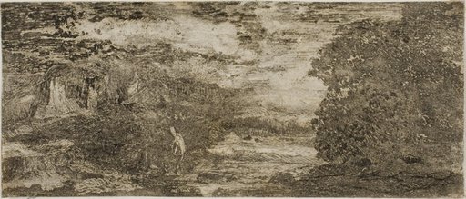 Horseman Under a Stormy Sky