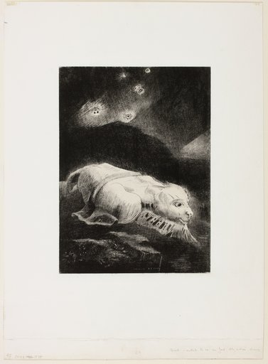 When Life Was Awakening in the Depths of Obscure Matter, plate 1 of 8 from "Les Origines"