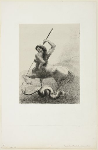 There Were Struggles and Vain Victories, plate 6 of 8 from "Les Origines"