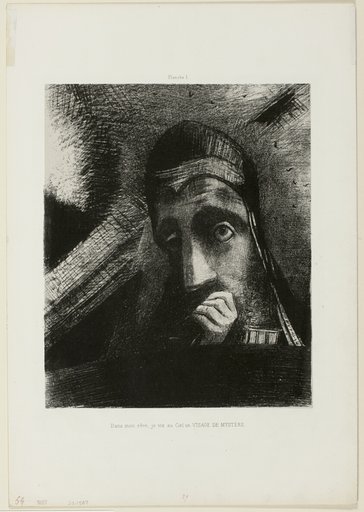 Face of Mystery (In my dream I saw in the Sky a FACE OF MYSTERY), plate 1 from Homage to Goya