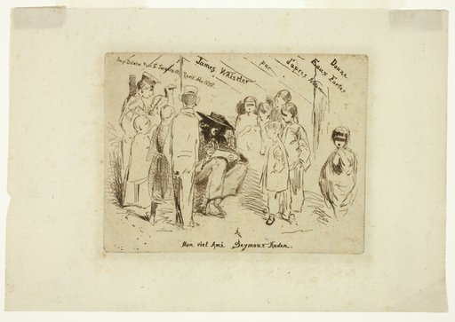 The Title Page for 'Douze Eaux Fortes d'après Nature'