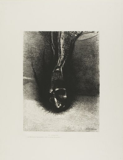 The Skiapods: "The head as low as possible, that is the secret of happiness!", plate 6 of 6