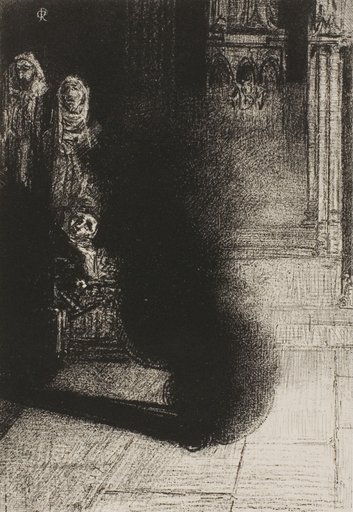 Frontispiece for Les Flambeaux noirs by Emile Verhaeren
