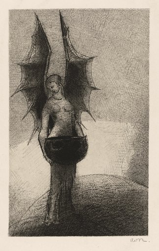 Frontispiece from Iwan Gilkin's Tenebres (Darkness)