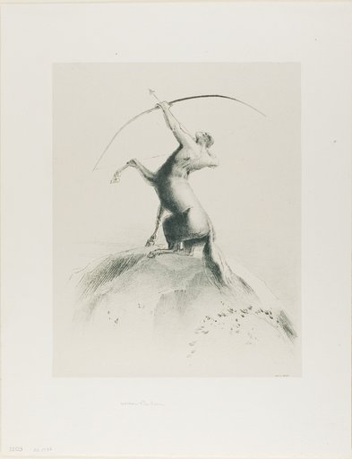 Centaur Aiming at the Clouds
