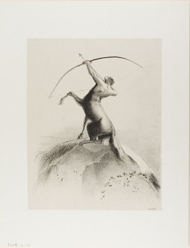 Centaur Aiming at the Clouds