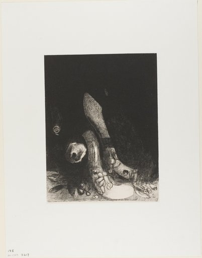 Flowers Fall and the Head of a Python Appears, plate 5 of 24