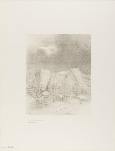 And He Discerns an Arid, Knoll-Covered Plain, plate 7 of 24