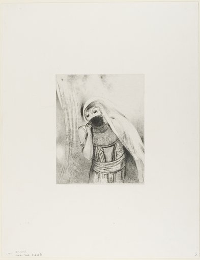 She Draws From Her Bosom a Sponge, Perfectly Black, and Covers it With Kisses, plate 8 of 24