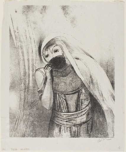 She Draws From Her Bosom a Sponge, Perfectly Black, and Covers it With Kisses, plate 8 of 24