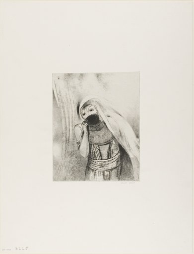She Draws From Her Bosom a Sponge, Perfectly Black, and Covers it With Kisses, plate 8 of 24