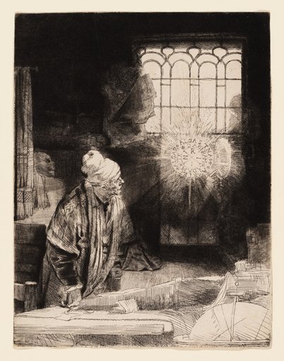 A Scholar in His Study (Faust)