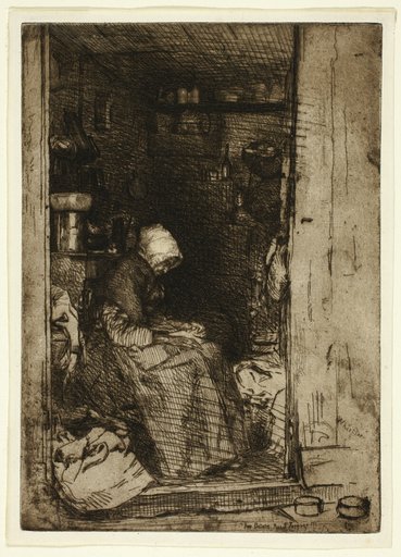 La Vieille aux Loques (The Old Woman with Rags)