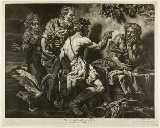 Jupiter and Mercury with Philemon and Baucis