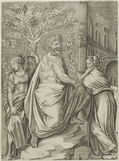 Man Under a Laurel Tree