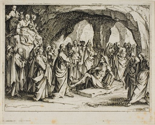 The Resurrection of Lazarus, from The New Testament