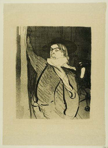 Aristide Bruant, from Le Café-Concert