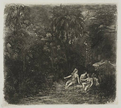The Bathers beneath the Palms