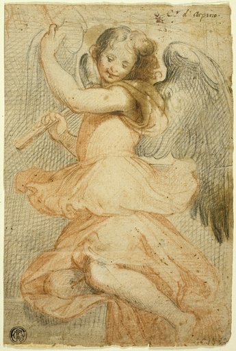 Angel Holding a Flute