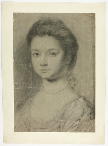 Portrait Bust of Young Woman
