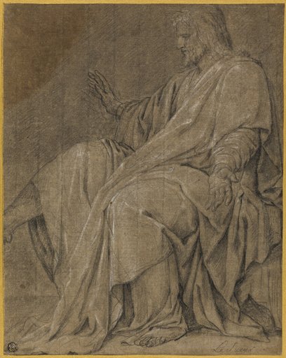 Study for Saint Louis Healing the Sick