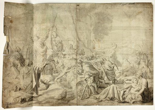 Moses Drawing Water from the Rock