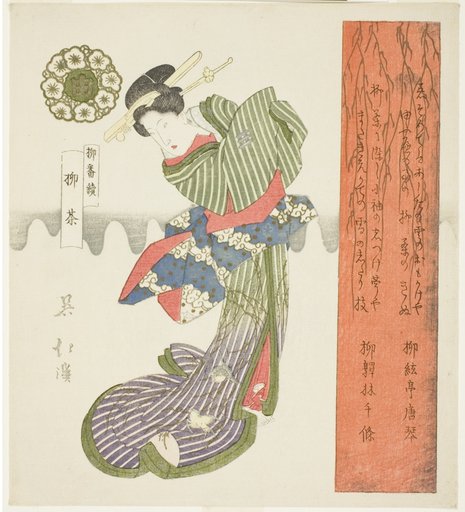 Willow Tea (Yanagicha), from the series "A Series of Willows (Yanagi bantsuzuki)"