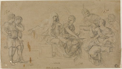 Cornelia Exhibiting Her Two Sons to a Friend