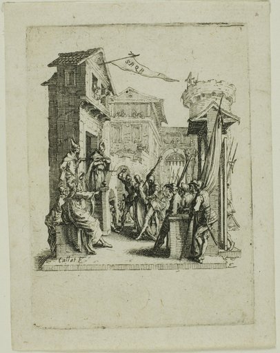 Jesus Before Caiaphas, from The Small Passion