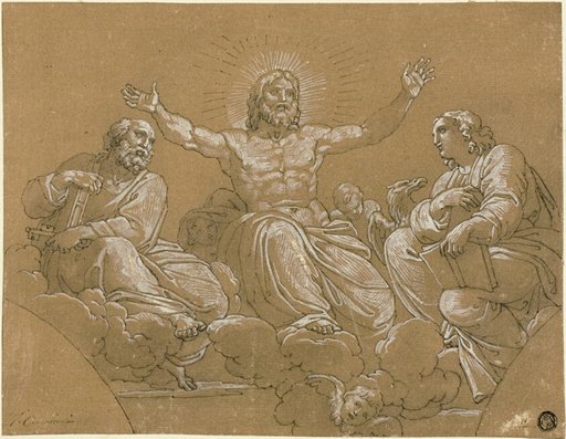 Christ in Glory with Saints