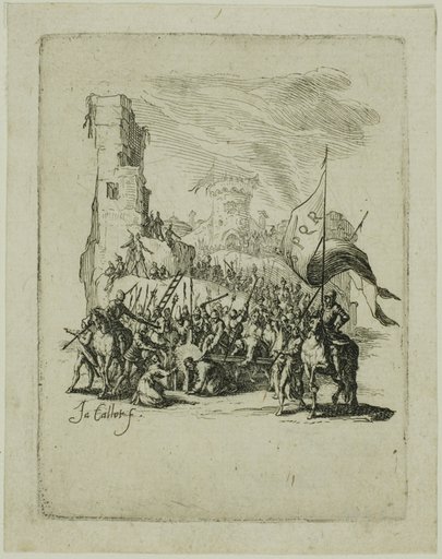Christ Carrying the Cross, from The Small Passion