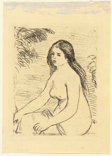 Seated Nude Woman