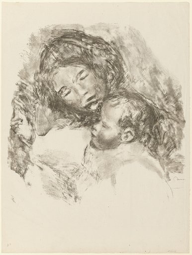 Maternity, large plate