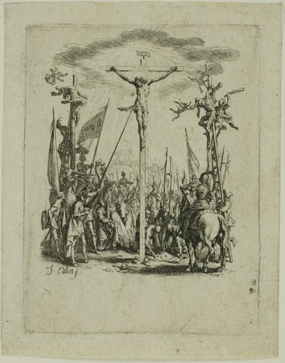 Jesus is Pierced with a Lance, from The Small Passion