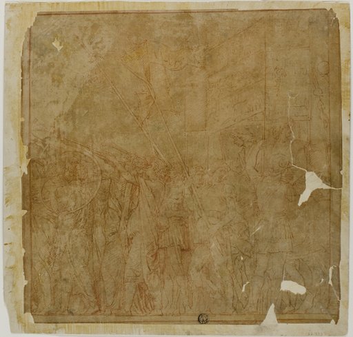 Study for the Triumphs of Julius Caesar: Canvas No. I