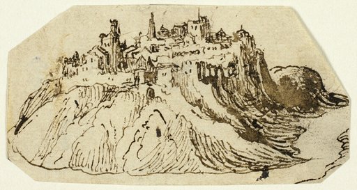 View of Fortified Hill Town