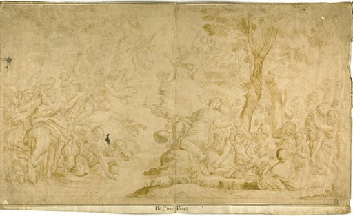 Moses Tapping the Rock