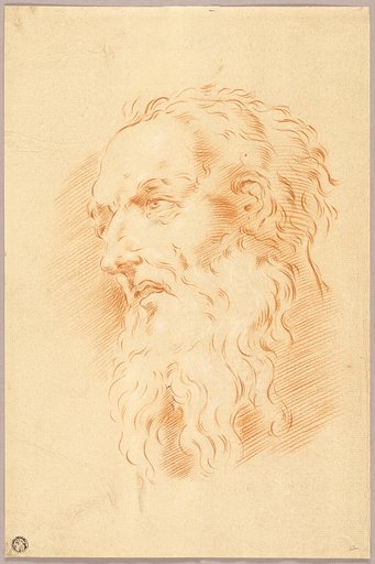 Head of Bearded Man