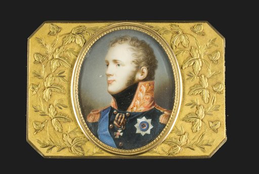Snuff Box: Portrait of Tsar Alexander I