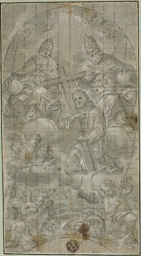 The Trinity with Christ Bearing the Cross