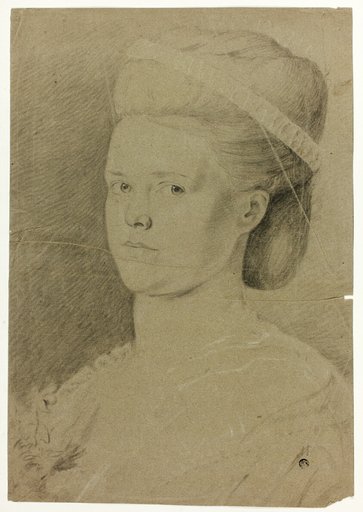 Portrait Bust of Young Woman