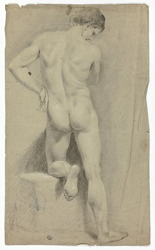 Standing Nude from the Back